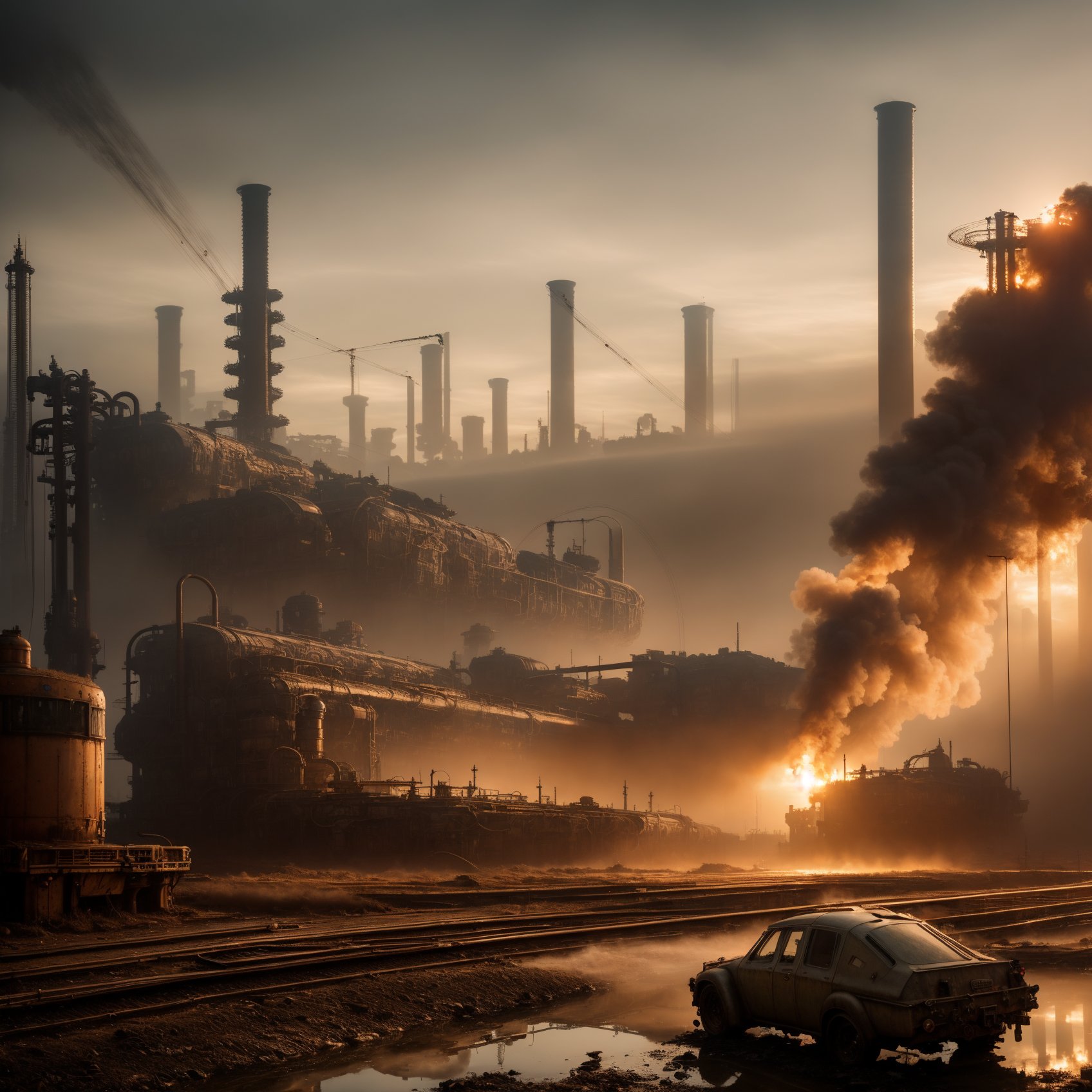 00982-UniPC-COLOSSUS_5.08_pruned_baked_VAE-RAW photo, (epic landscape), masterpiece, ((dieselpunk)), futuristic factory, postapocalyptic, smoke, best quality, dynamic pos,.jpg